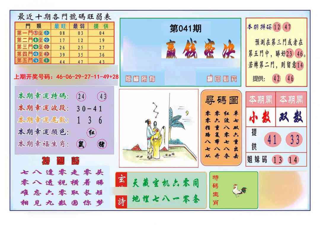 041期九龍赢钱密决(推荐)[图]