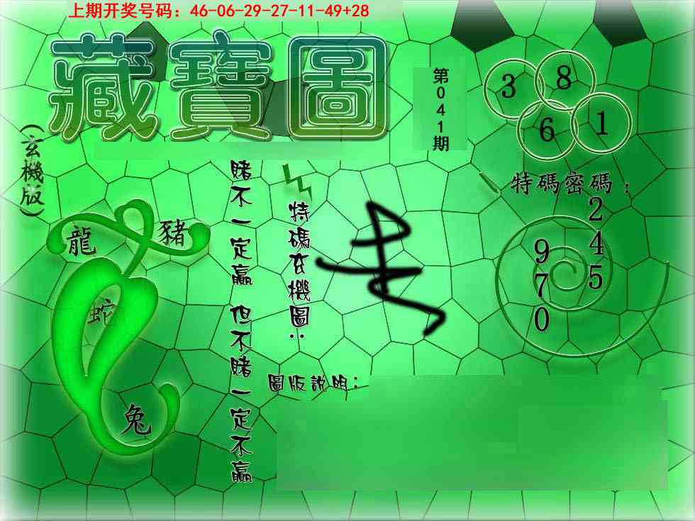 041期九龍玄机报[图]