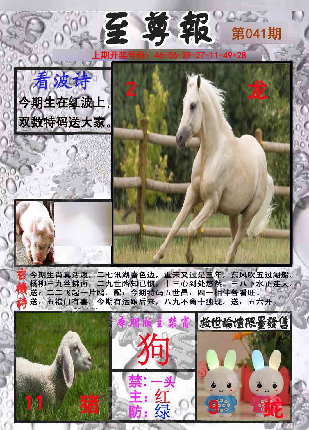 041期至尊报[图]