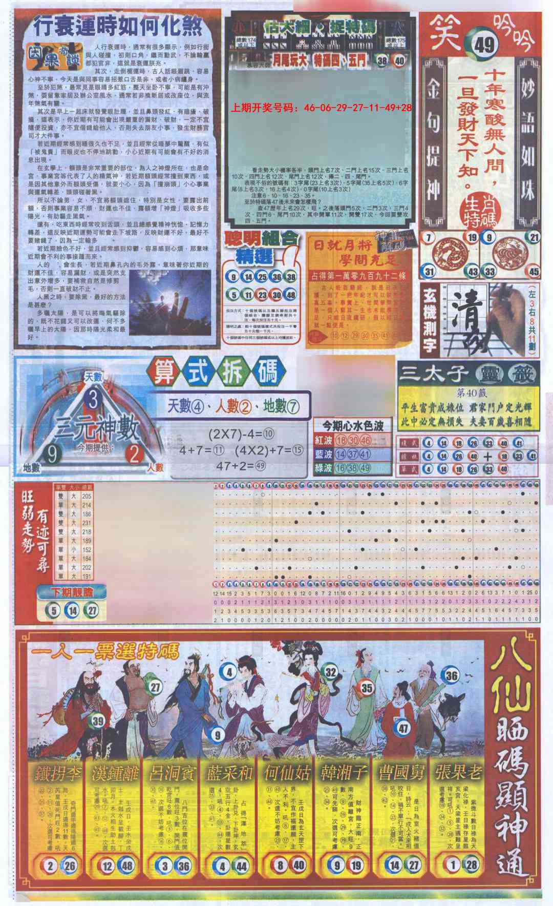 041期新报跑狗-1(正面)[图]