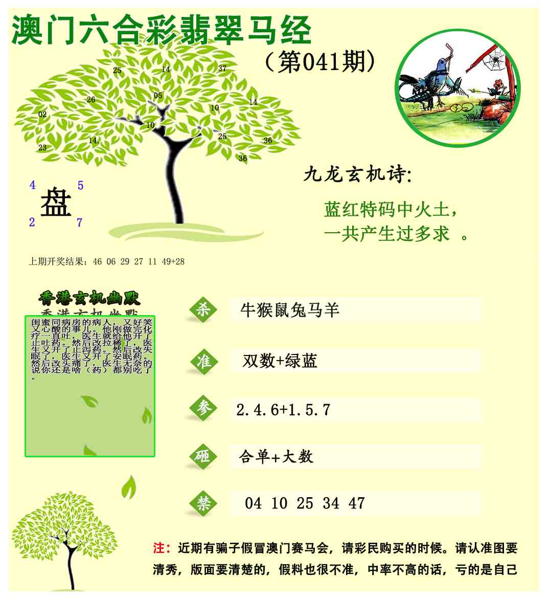 041期翡翠马经[图]