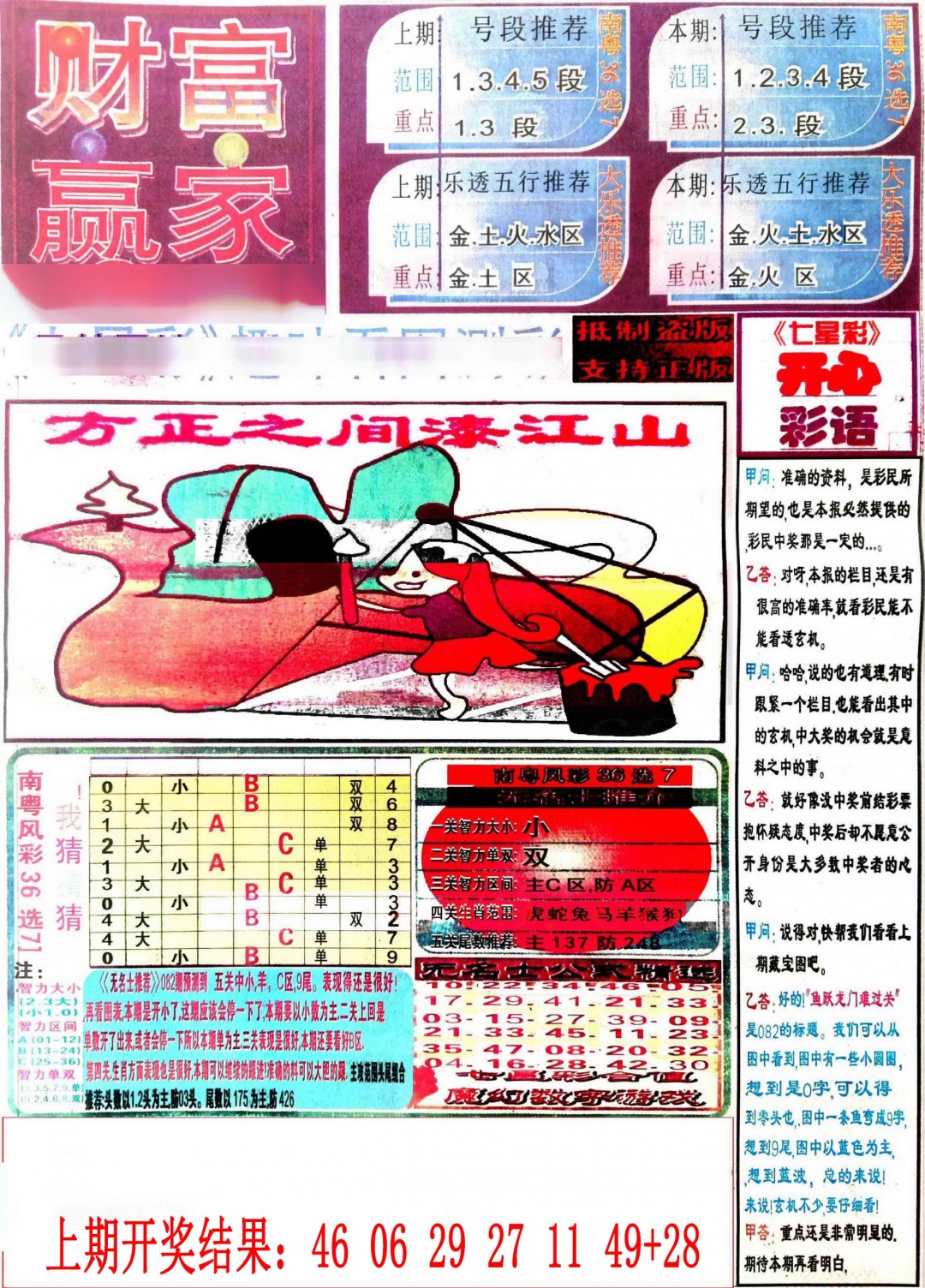 041期七星彩图(高清)[图]