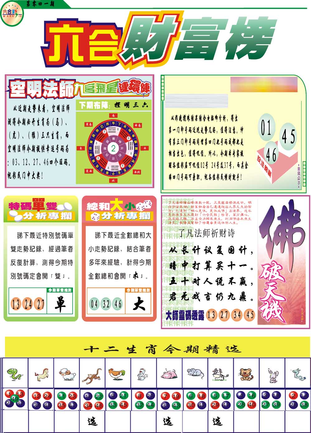 041期财富榜[图]